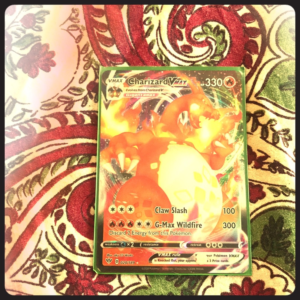 I am selling a very rare Charizard VMAX Pokémon